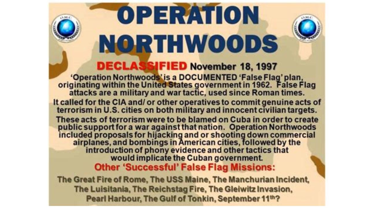 Operation Northwoods The Secret Plan to Justify War