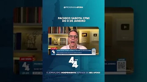 Pacheco endossa manobra de Randolfe e governo terá maioria na CPMI do 8 de Janeiro #shorts