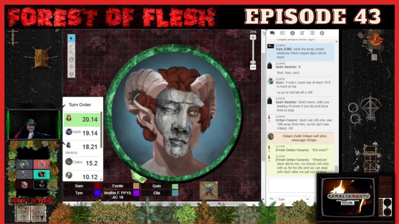 Forest of Flesh Episode 43 | Pareidolia | DnD5e