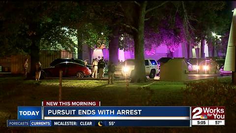 Driver behind bars after overnight pursuit