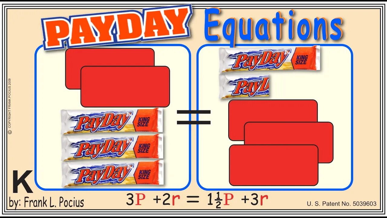 VISUAL PAYDAY 3P+2r=1.5P+3r EQUATION _ SOLVING BASIC EQUATIONS _ SOLVING BASIC WORD PROBLEMS