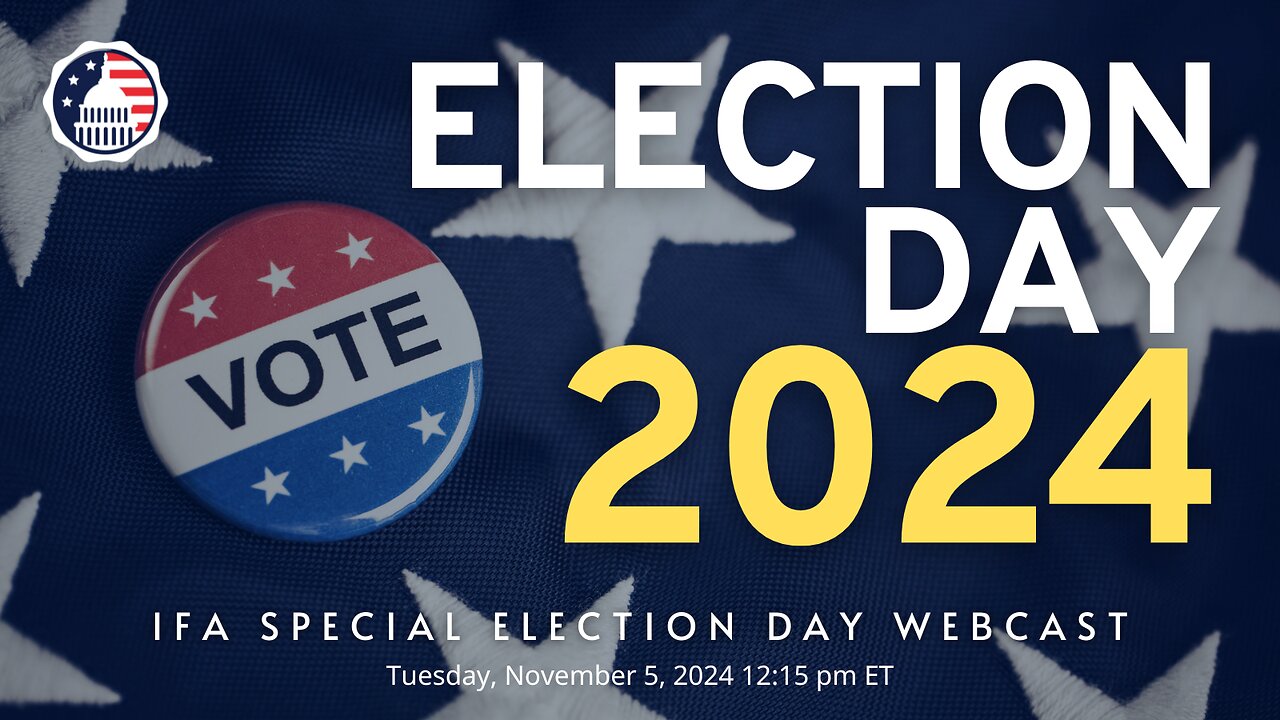 Special Election Day Webcast