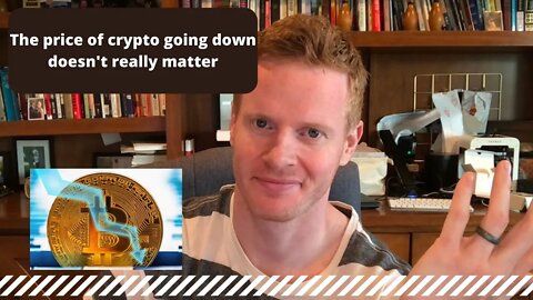 The price of crypto going down doesn't really affect me. Here's why I am still making money!