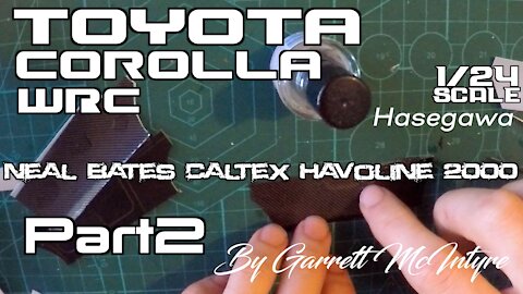 Hasegawa - 2000 Toyota Corolla WRC 1/24 (Bates/Caltex) Part2