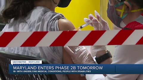 Maryland enters Phase 2B tomorrow