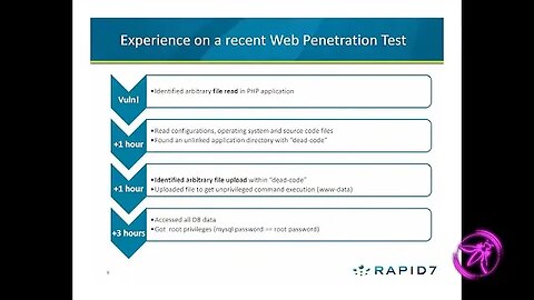 Web Application Security Payloads with Andres Riancho, RAPID 7