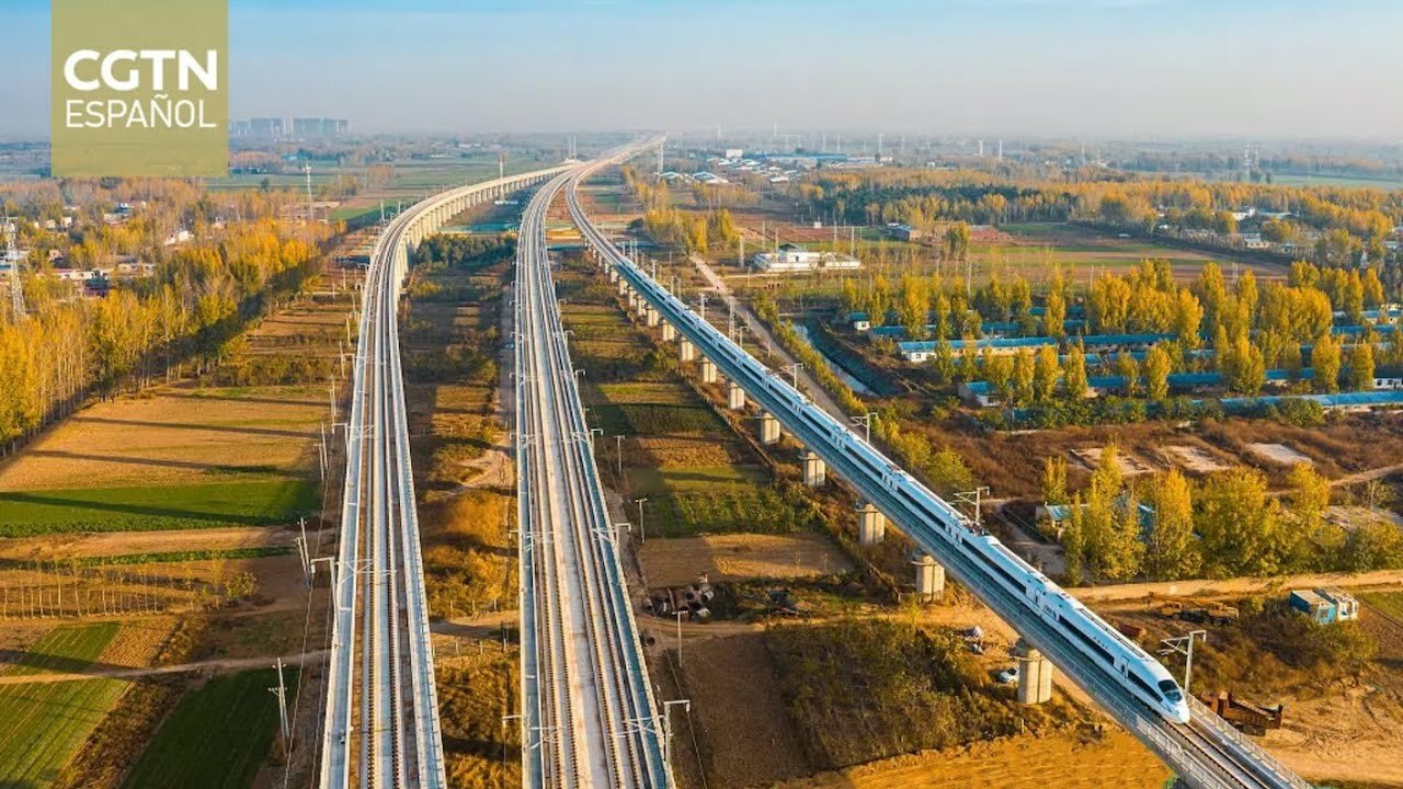 Innovación impulsa red ferroviaria de alta velocidad de China y oportunidades para población rural