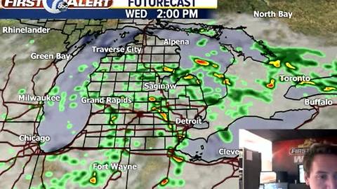 Tuesday morning forecast