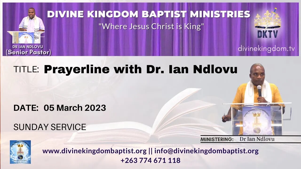 Prayerline with Dr. Ian Ndlovu (05/03/23)