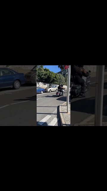 Harley Davidson at The Rock of Gibraltar #shorts