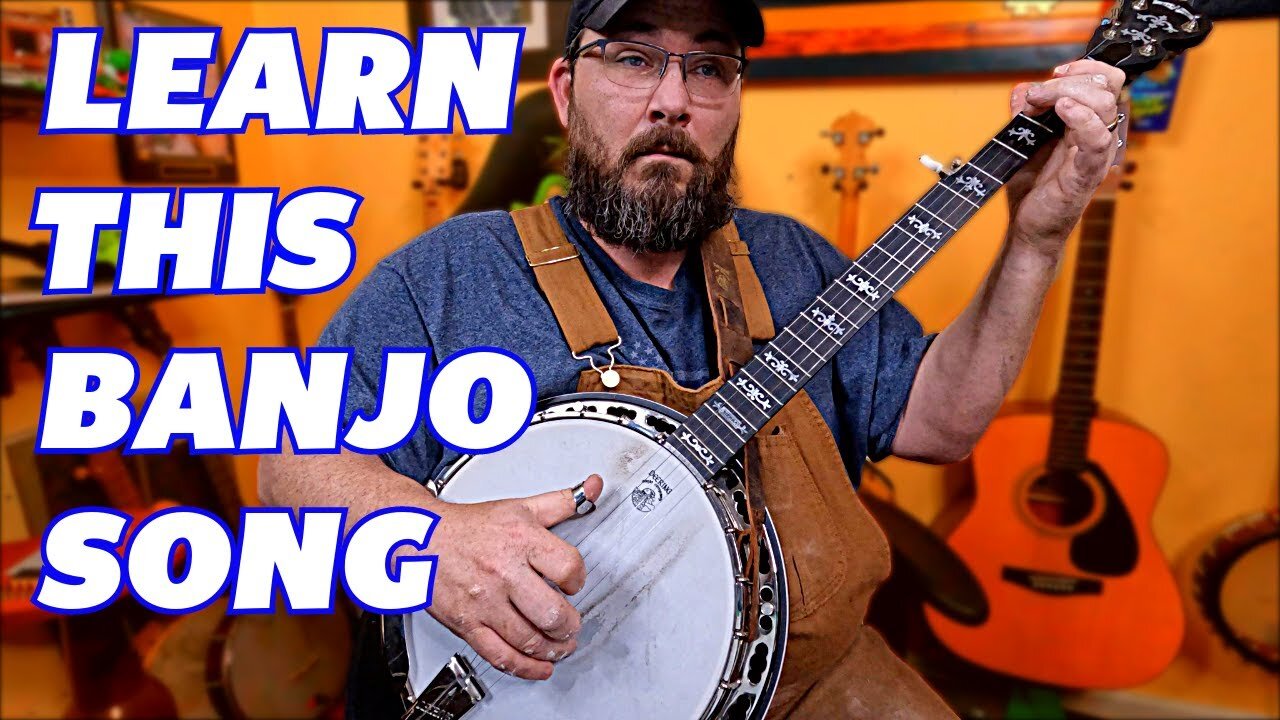 Easy banjo songs for beginners (ROLL IN MY SWEET BABYS ARMS)