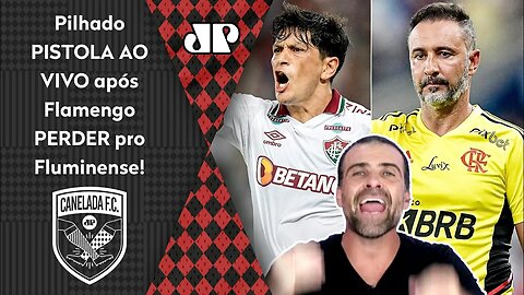 "NÃO DÁ MAIS PRA DEFENDER o Vítor Pereira! O Flamengo é..." Pilhado PISTOLA após 2x1 do Fluminense!