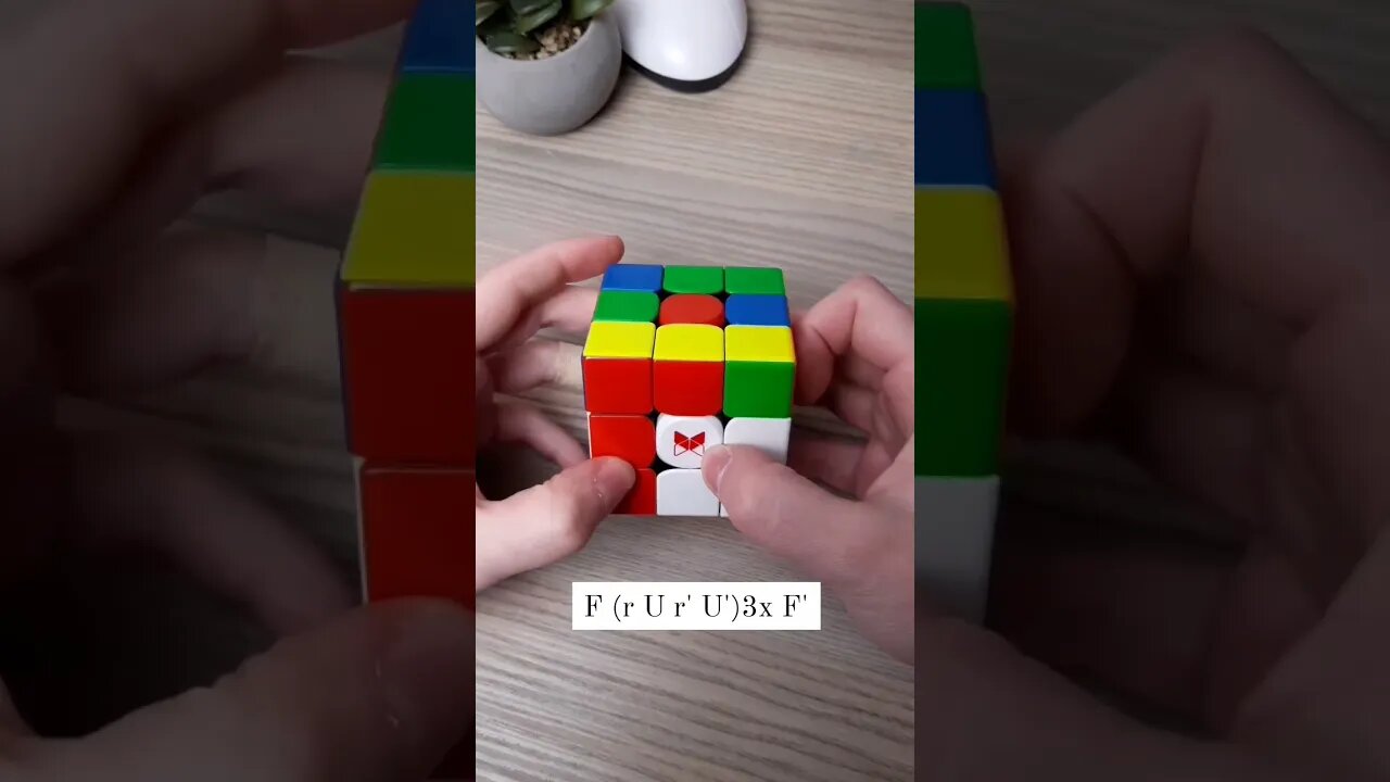 Easy F2L case in 3×3 Rubik's cube #viral #1minute #short #rubikscube #youtubeindia #youtubeshorts