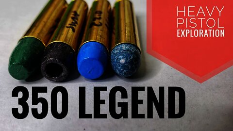 Reloading 350 Legend - Exploring 150-200gr Cast Bullets With Shooters World Heavy Pistol