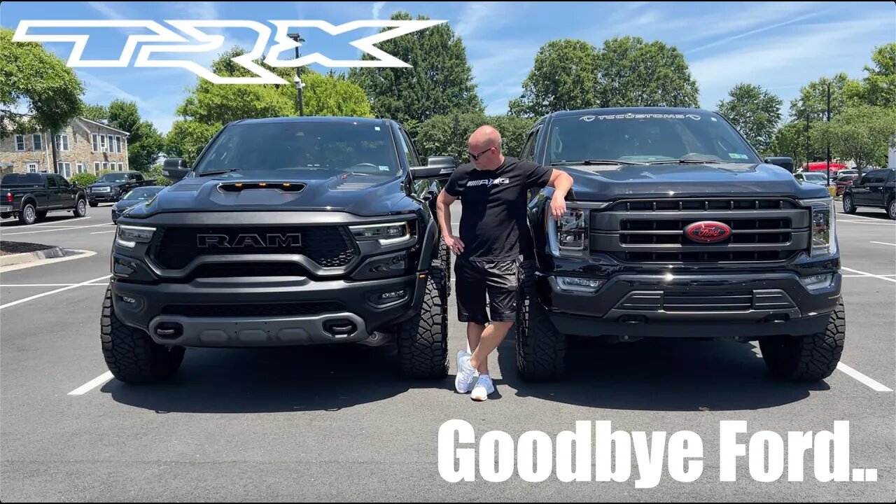 After Owning 5 Ford Trucks.. I Bought A 2022 RAM TRX!