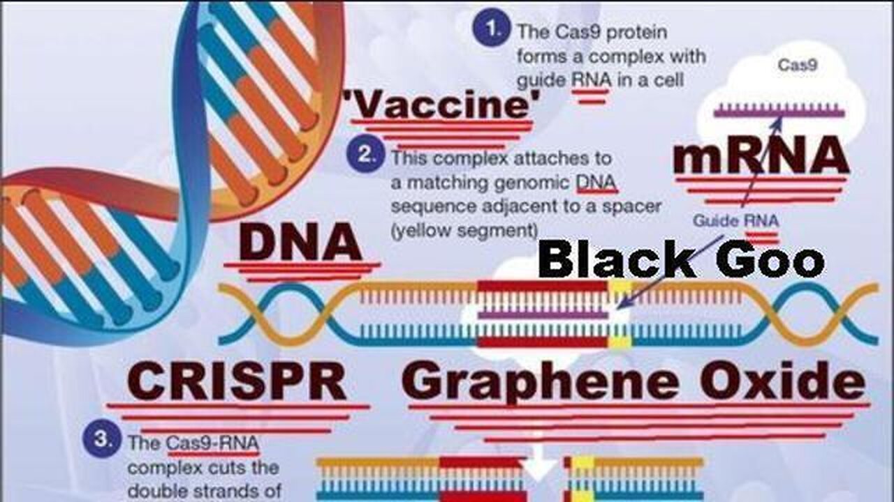 WHAT IS THE NANOTECHNOLOGY CRISPR? GRAPHENE OXIDE? DARK MATTER? BACK GOO?