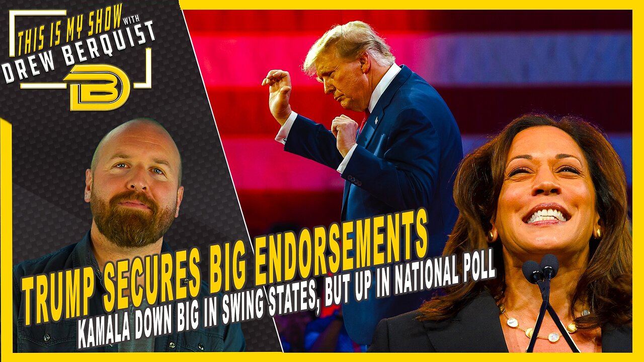 Major Influencers Endorse Trump As Fake Excitement Over Kamala Continues | July 24, 2024