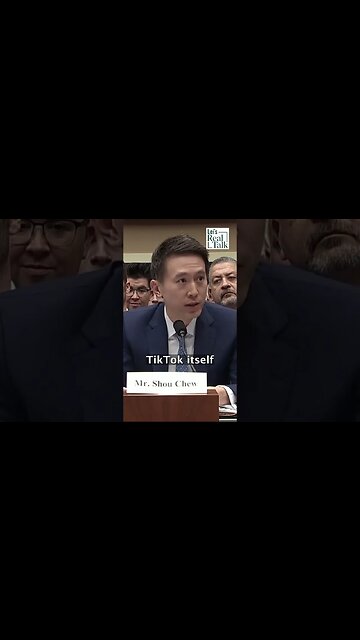 Did China inadvertently ruin TikTok CEO's testimony at U.S. Congress🇺🇸? #shorts