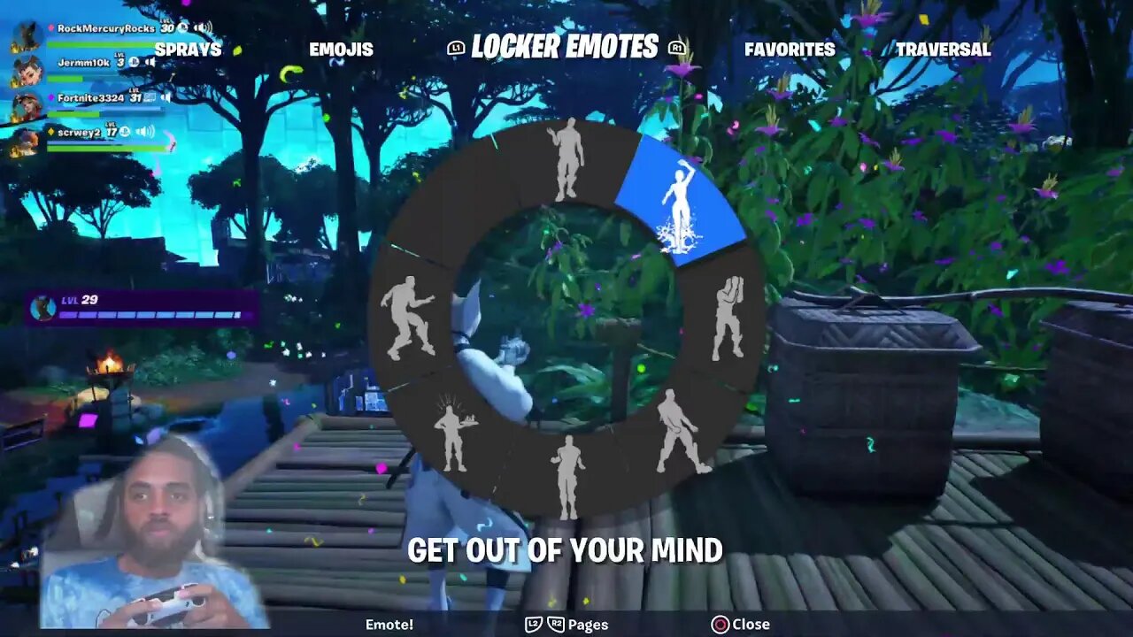 Fortnite with Rock Mercury