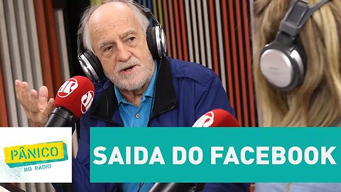 Ary Fountoura explica motivo que o fez sair do Facebook; confira | Pânico
