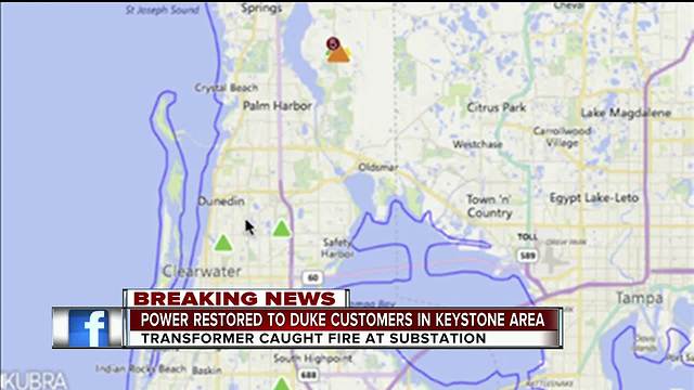 Power restored to Duke Energy customers in Keystone area