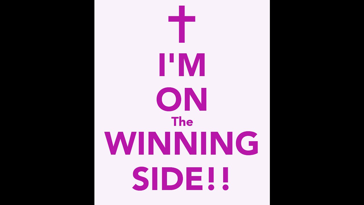 Spoiler Alert.....We as Christians Win! Sorry World.....