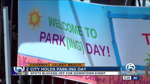 City holds Park-ing Day