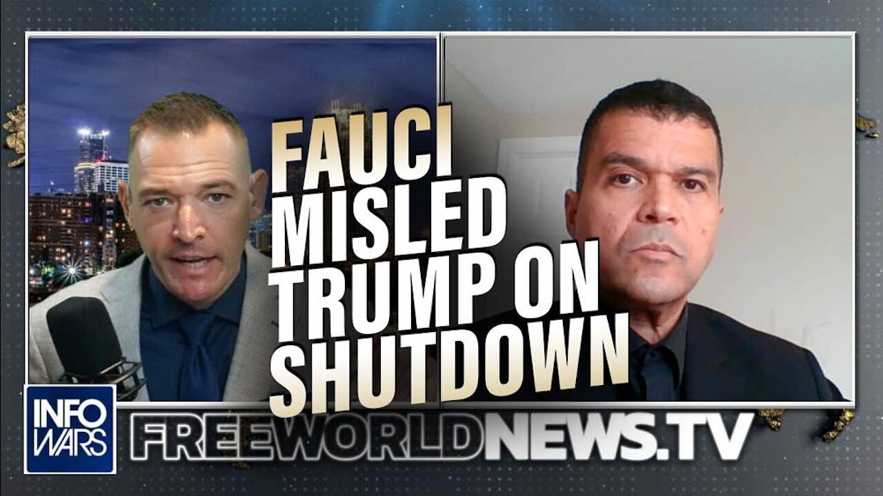 Former COVID Advisor to Trump: Fauci Misled the President on the Shutdown