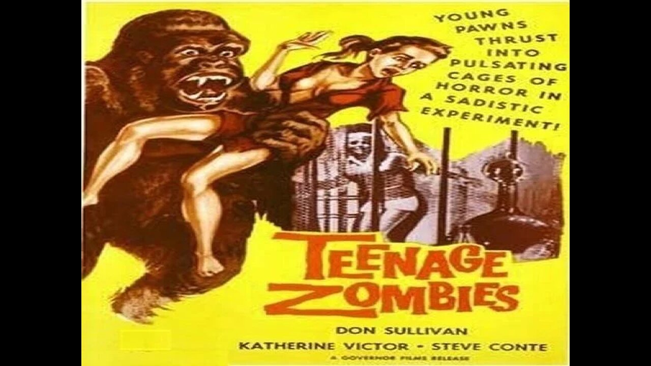 Teenage Zombies, Public Domain, full length movie, free movie