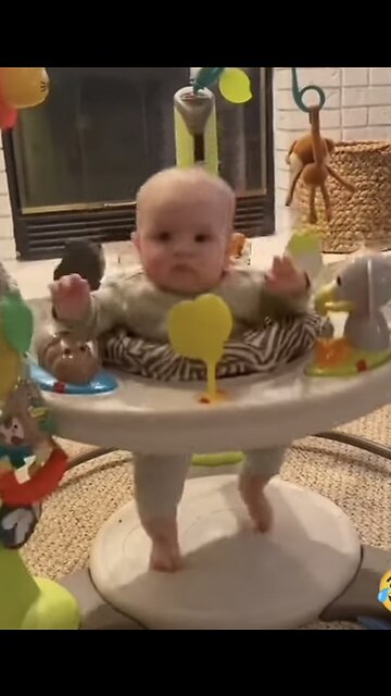 Cute baby dancing video