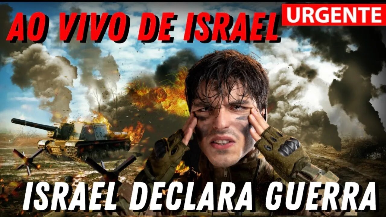 Ao Vivo de Israel: Israel declara guerra contra o Hamas após ataque surpresa