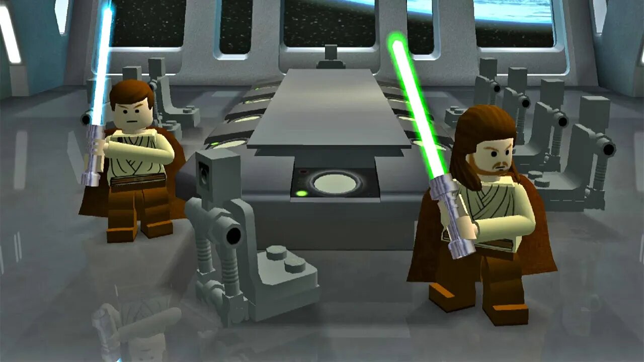 Lego Star Wars - The Video Game Playstation 2 PARTE 01