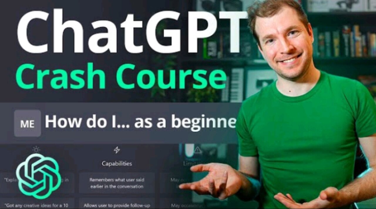 ChatGPT Tutorial - A Crash Crouse on Chat GPT for Beginners