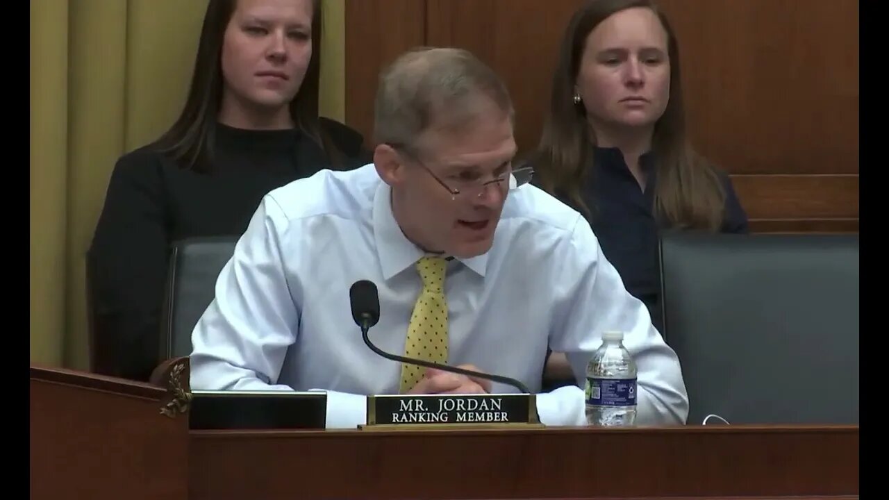 Jim Jordan's Powerful Pro-Life Speech