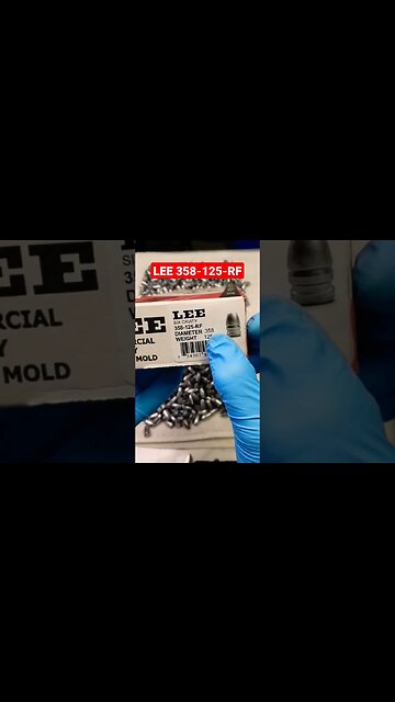 Possibly My Favorite Mold For Casting Pistol Bullets - Lee 358-125-RF