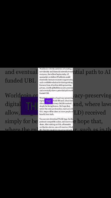 The Dawn of a Terrifying Era: WorldCoin and the End Times #cryptocurrencymining