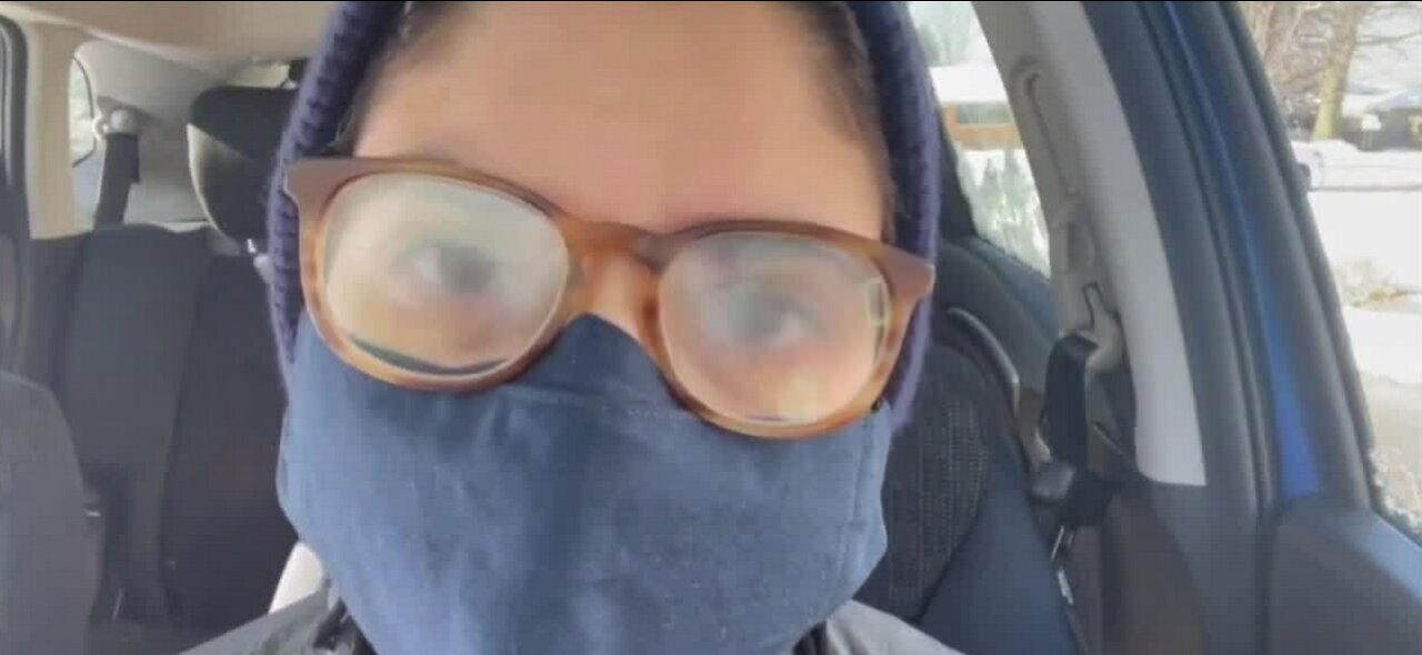 New York woman creates solution for fogging glasses