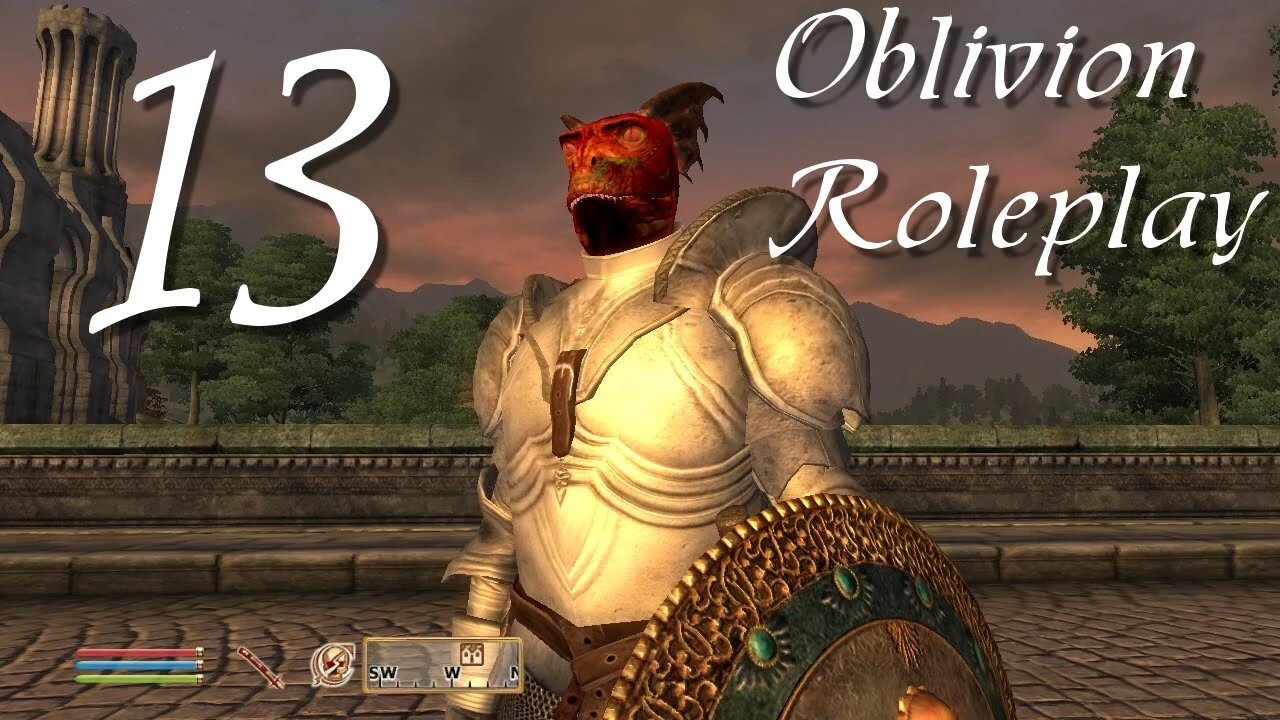 Let's Play Oblivion part 13 "Welcome to Skingrad" [roleplay]