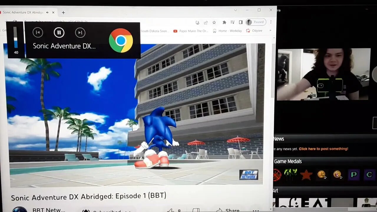 Reaction to Sonic Adventure DX Abridged: Episode 1 (BBT) By BBT Network