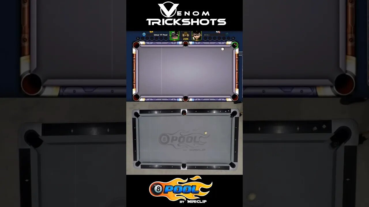 8 BALL POOL in REAL LIFE! Thanks to Umar for the clip :) ⚪🎱 #8ballpool #shorts