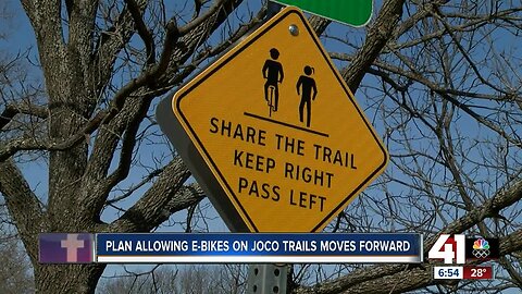 Plan allowing e-bikes on JoCo trails moves forward