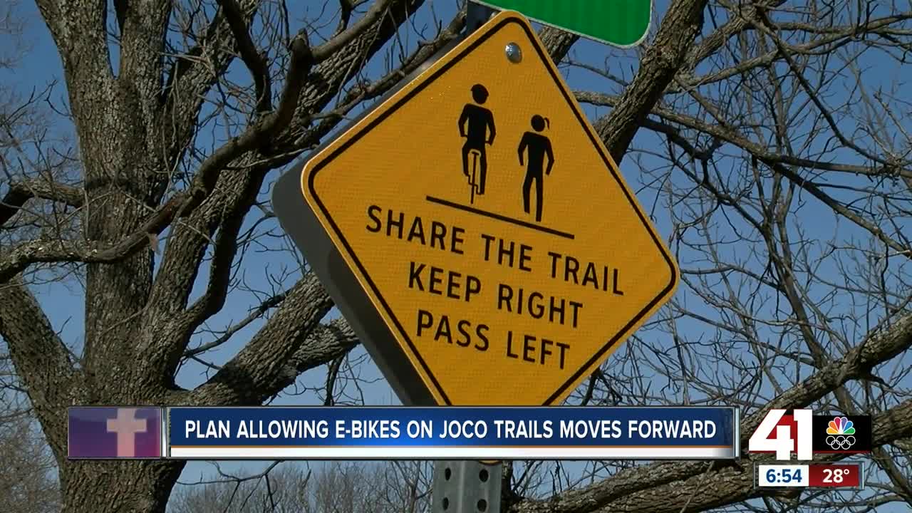 Plan allowing e-bikes on JoCo trails moves forward