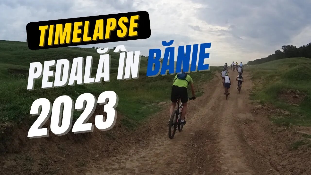 Timelapse antidepresie Eveniment Pedală în Bănie 2023 - 3 Ore de suferință