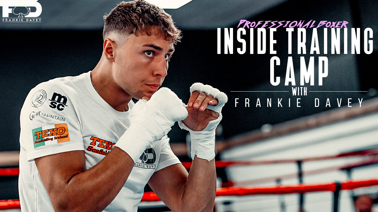 Inside Training Camp with Professional Boxer | FULL BOXING SESSION | Frankie Davey