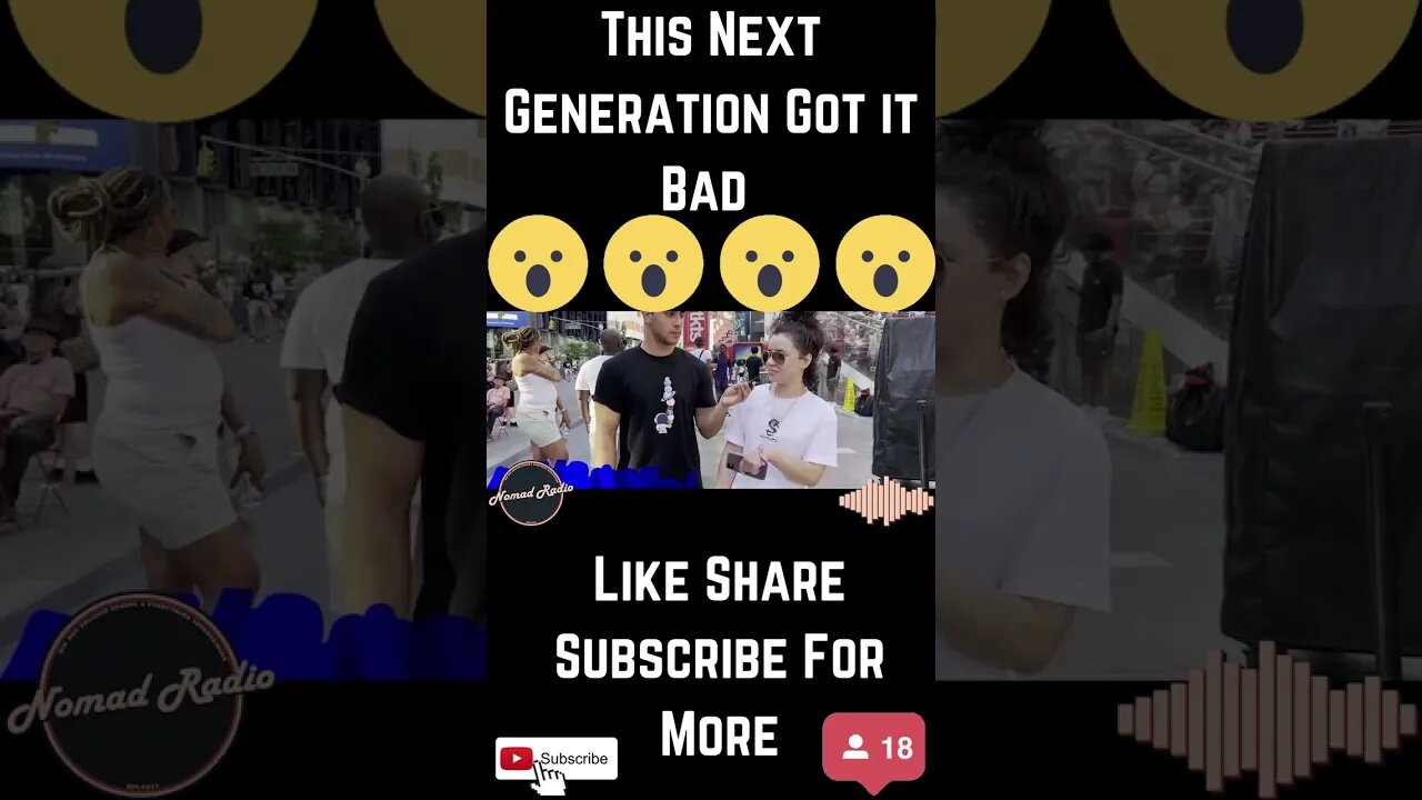 This Next Generation Got it Bad #shorts #clips #tiktok #funny #fyp #nomadradio #nrv