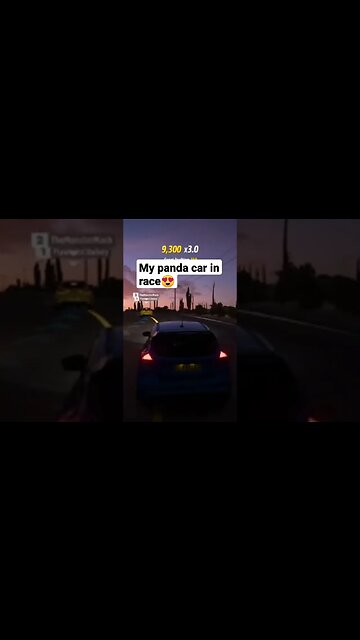 Panda car in race 😎#forzahorizon5 #forzahorizon5clips #car
