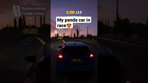 Panda car in race 😎#forzahorizon5 #forzahorizon5clips #car