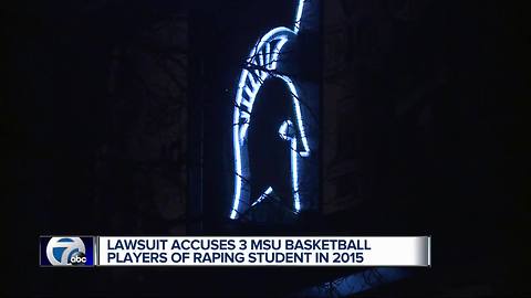 MSU facing federal lawsuit over handling of alleged rape by three basketball players