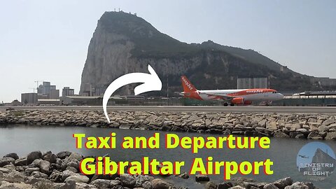 Next to the Runway for Departure from Gibraltar