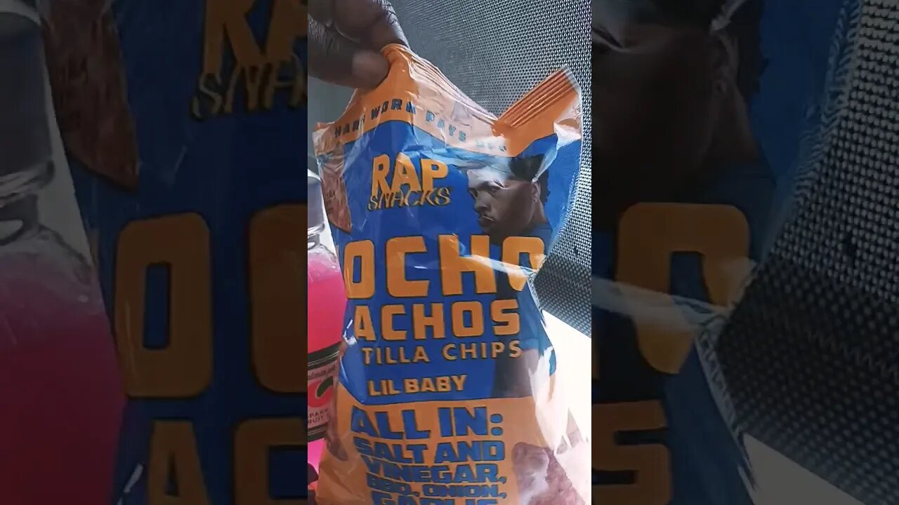 Lil Baby, Nicholas Nachos Tortilla Chips Review #blackyoutube #makegoviral #foodie#short